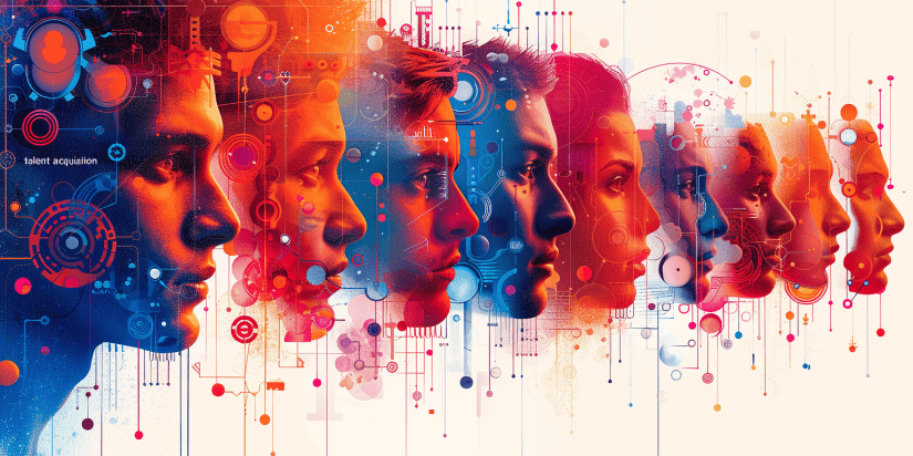 How does an HRIS system enhance talent acquisition and management?